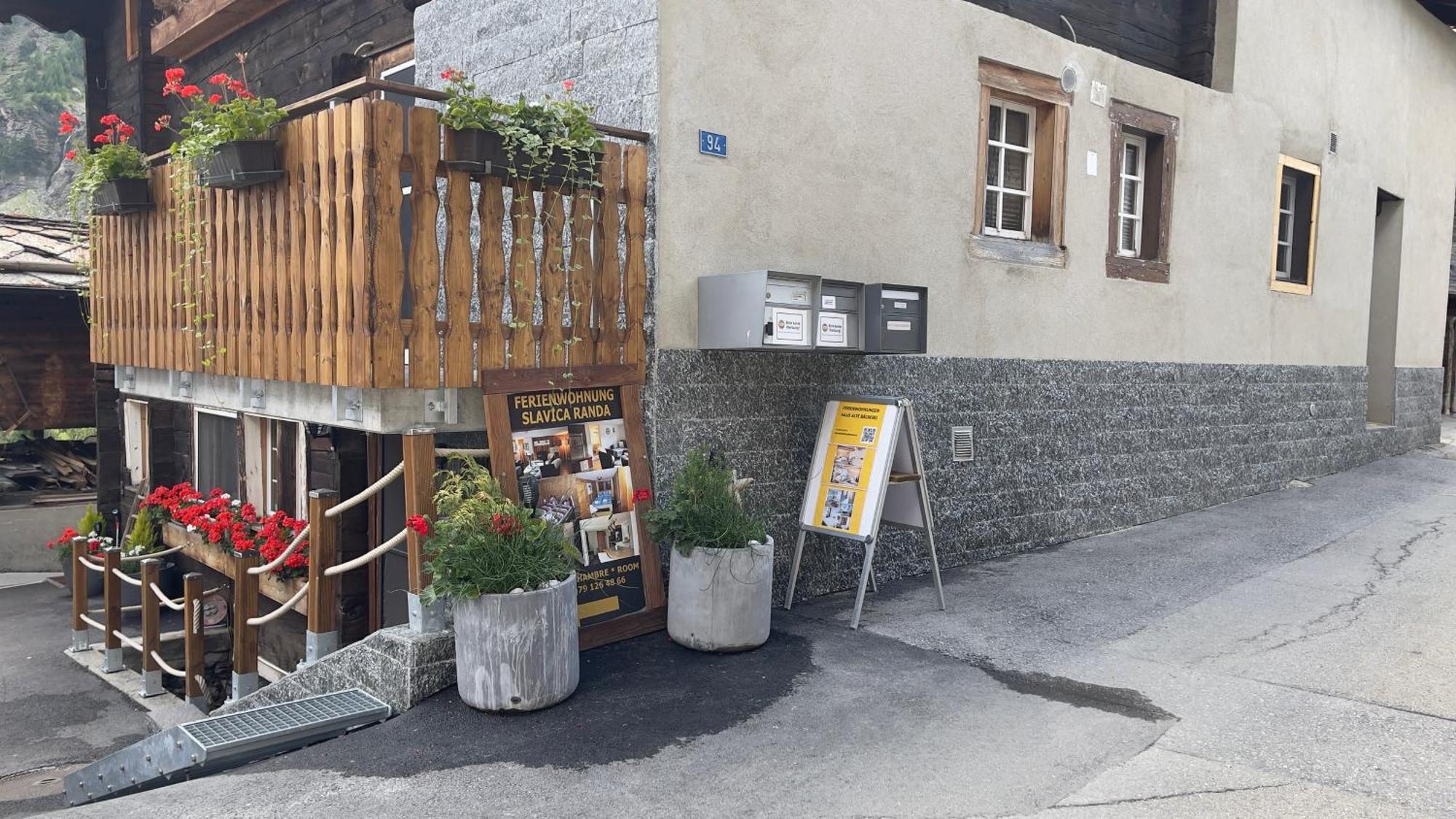 Ferienwohnung Slavica Dorfstrasse 94 Randa Kültér fotó